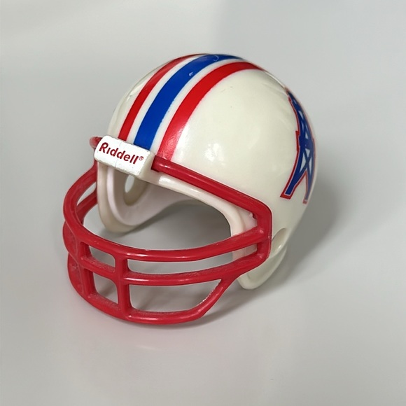 Houston Oilers NFL Vintage Pocket Pro Mini Riddell Football Helmet - Picture 2 of 7